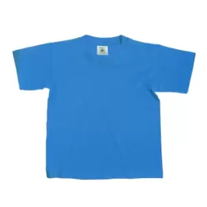 Image of B&C Kids/Childrens Exact 150 Short Sleeved T-Shirt (3-4) (Atoll)