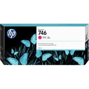 Image of HP 746 Magenta DesignJet Ink Cartridge