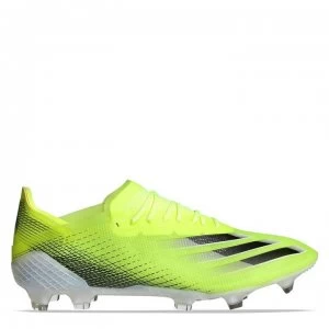 Image of adidas X Ghosted.1 FG Football Boots - SolYellow/Blue