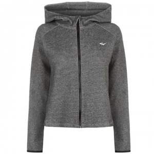 Image of Everlast Open Back Zipped Hoody Ladies - Charcoal Marl