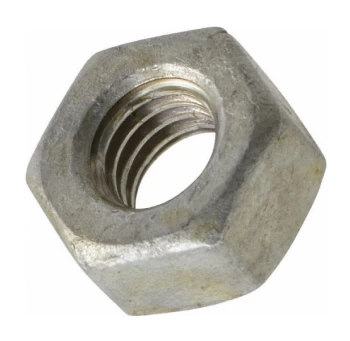 Image of M10 Hexagon Nut - Din 934 - Self Colour Mild Steel