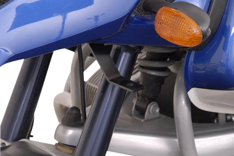 Image of NSW.07.004.10101/B - SW Motech Light Mounting Kit For BMW R 1150 GS 1999-2005 Front - Black Clear NSW.07.004.10101/B
