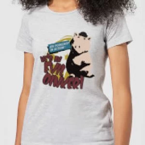 Image of Toy Story Evil Oinker Womens T-Shirt - Grey - M