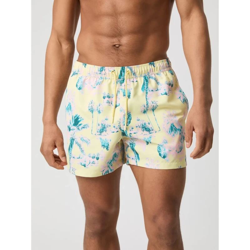 Image of Swim shorts printed Bjorn Borg Jaune Male 2XL