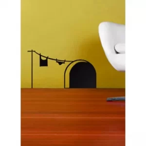 Image of KBS-097 Black Decorative Wall Sticker