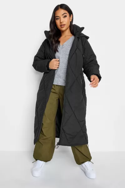 Image of Petite Maxi Puffer Coat