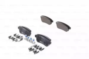 Image of Bosch 0986494384 BP1292 Brake Pad Set Disc Brake Rear Axle