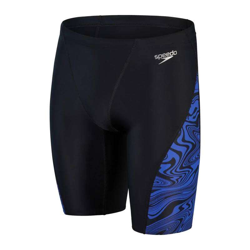Image of Speedo Mens Alov Vcut Jam Jammers Black/Blue male 26