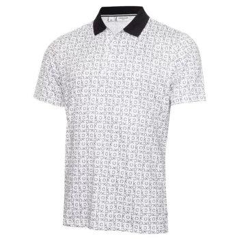 Image of Calvin Klein Golf CK Polo Shirt - White