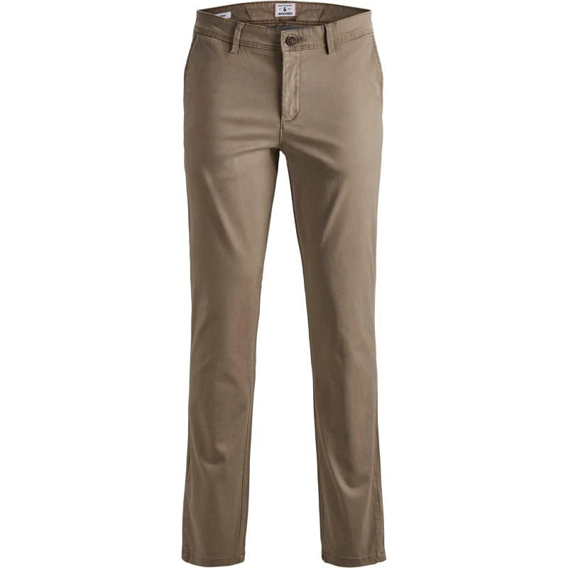Image of Jack and Jones Marco Slim Stretch Chino Trousers Beige male 34W S