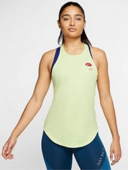 Image of Nike Training Icon Clash Tank Top - Limelight