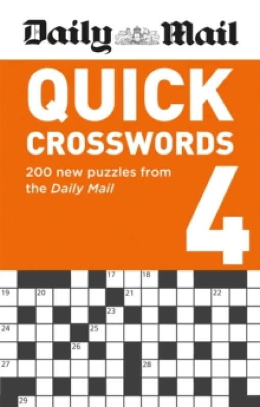 Image of Daily Mail Quick Crosswords Volume 4 : 200 new puzzles from the Daily Mail Paperback / softback