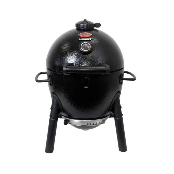 Image of Char-Griller Akorn Jr. Kamado Grill & Smoker BBQ - Black E6714