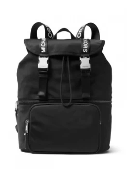 Image of Michael Kors The michael bag large flap backpack bag Black