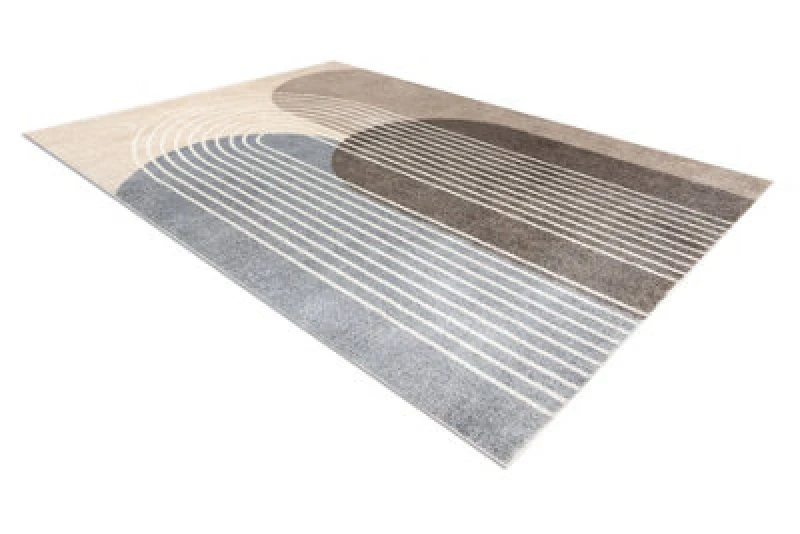 Image of RugsX Carpet Fusion 0810 Beige / Brown - Geometric, Modern, Abstract 80X150 Cm