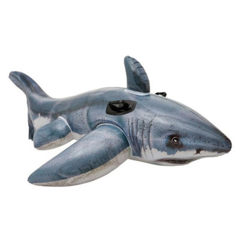 Image of Intex Inflatable Great White Shark Rider Multi