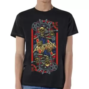 Image of Anthrax - Evil King Unisex Small T-Shirt - Black
