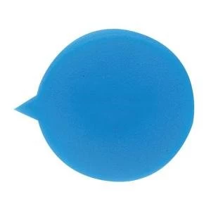 Image of Security Seals Plain Round Blue Pack of 500 S1B