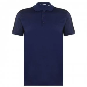 Image of Antony Morato Taped Polo Shirt - AVIO Blue 7064