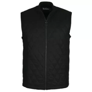Image of Barbour Mens Kyle Knitted Gilet Black Medium