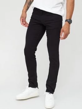 Image of Armani Exchange J14 Skinny Fit Jeans Black Size 36 Men