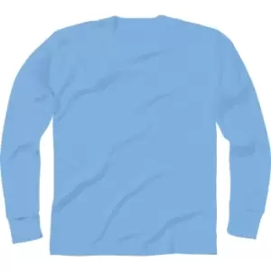 Image of Large Blue Thermal Long Sleeve Vest