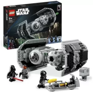 Image of LEGO Star Wars TIE Bomber Starfighter Buildable Toy 75347