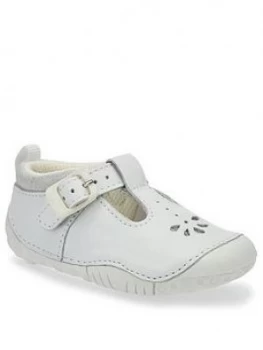 Image of Start-rite Baby Girls Bubble Shoe - White, Size 2 Younger