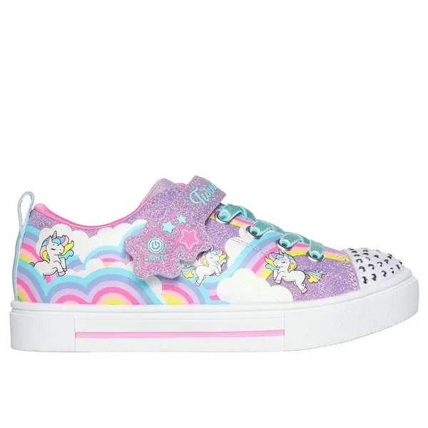 Image of Skechers Twinkle Toes: Twinkle Sparks - Jumpin' Clouds - Purple C13