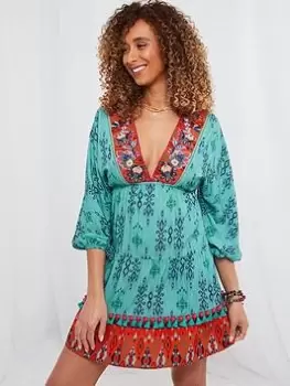 Image of Joe Browns Joe Browns Ibiza Vibes Tunic Multi, Size 12, Women