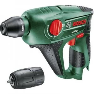 Image of Bosch Home and Garden Uneo (Ohne Akkupack und Ladegeraet) 060398400C Cordless hammer drill 12 V 2.5 Ah Li-ion