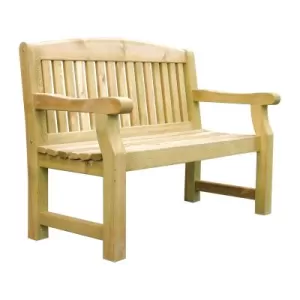 Image of Zest4Leisure Abbey 2-Seater Wooden Bench
