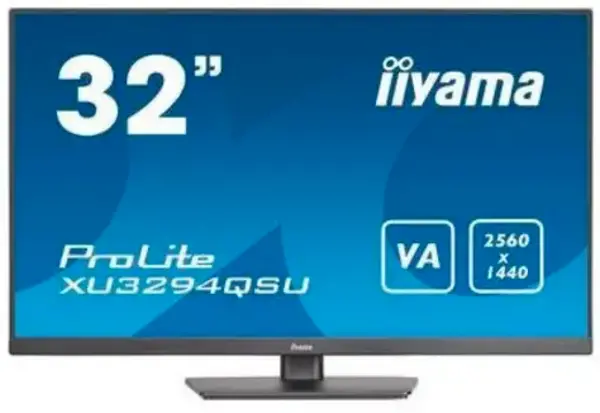 Image of iiyama ProLite 31.5" XU3294QSU-B1 Quad HD LCD Monitor