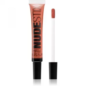 Image of Nudestix Magnetic Plush Paints Matte Lip Cream 3 in 1 Shade Hot Paprika 10ml