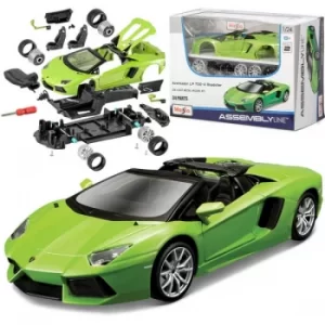 Image of 1:24 Lamborghini Aventador LP 700-4 Diecast Model Kit