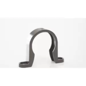 Image of Polypipe Waste Solvent Weld Abs Pipe Clip Grey 40mm Ws34G