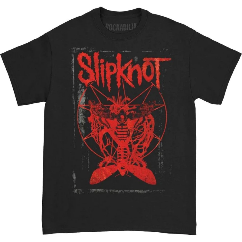 Image of Slipknot Mens Dead Effect T-Shirt in Black Size: XL Black Male XL