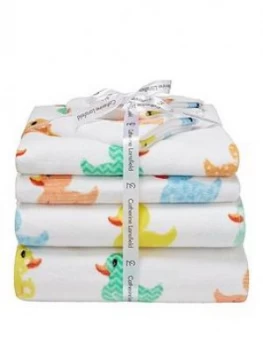 Image of Catherine Lansfield Ducks Towel Bale
