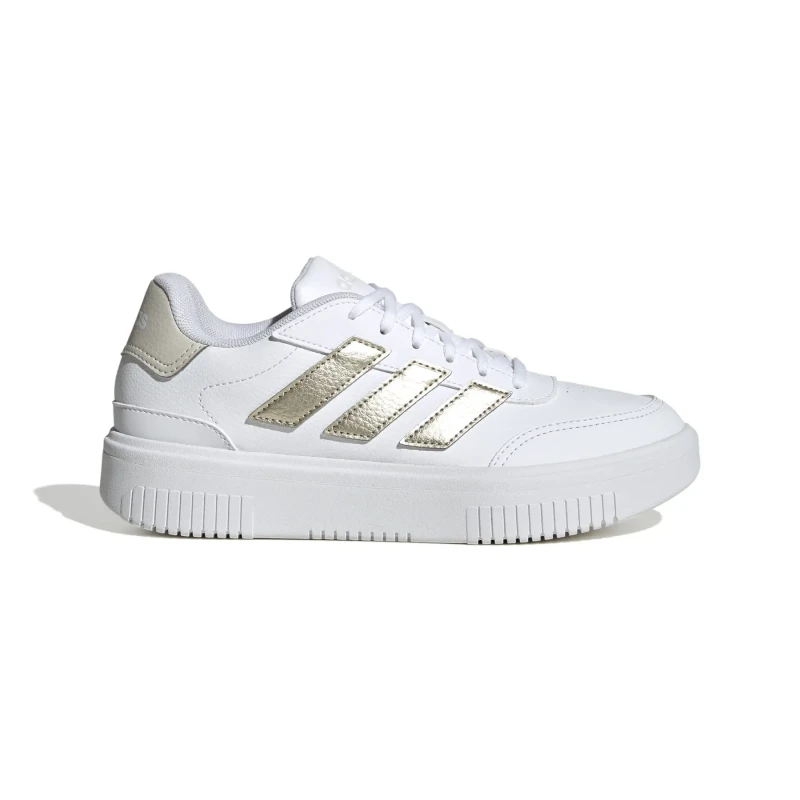 Image of Adidas Womens Trainers adidas Courtblock Blanc Female 37 1/3