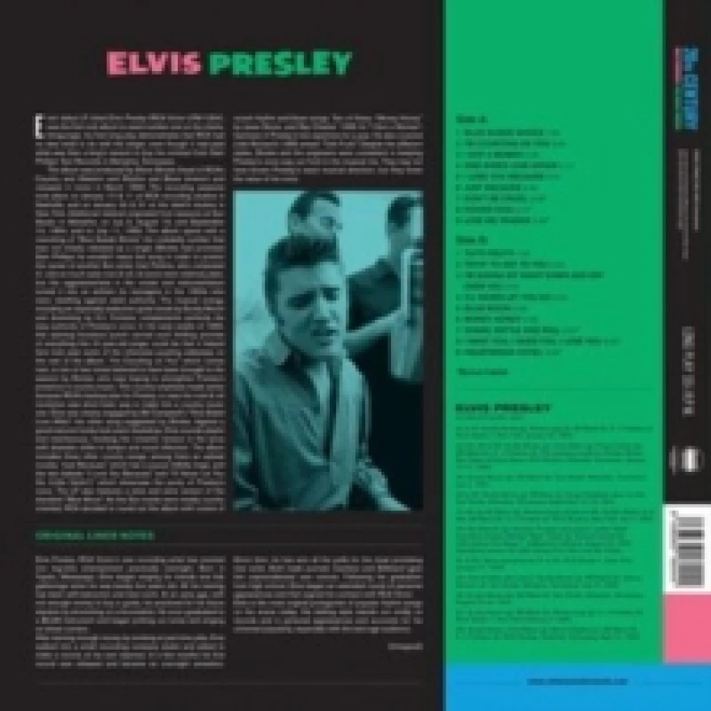 Image of Elvis Presley Elvis Presley [Limited Edition Green Vinyl inc. 6 bonus tracks] Vinyl LP Black unisex