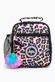 Image of HYPE RAINBOW LEOPARD LUNCH BOX