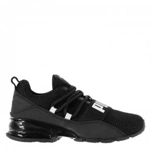 Image of Puma Cell Regulate Child Boys Trainers - Black/White