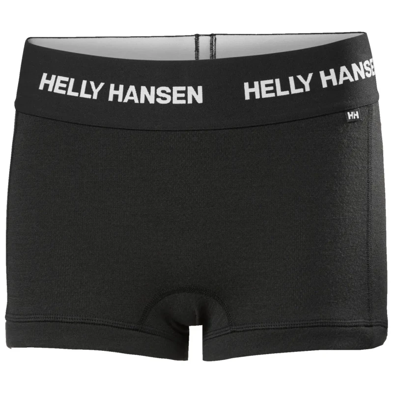 Image of Helly Hansen Womens boxer shorts Helly Hansen HH Lifa Merino Midw Noir Female M