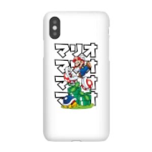 Image of Nintendo Super Mario Piranha Plant Japanese Phone Case - iPhone X - Snap Case - Gloss