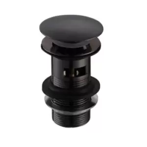 Image of Arissa Slotted Sprung Basin Waste - Matt Black