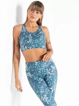 Image of Dare 2b Laura Whitmore Mantra Bra - Green/Multi, Green Multi Size M Women