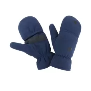 Image of Result Unisex Winter Essentials Palmgrip Glove-Mitt (S-M) (Navy Blue)