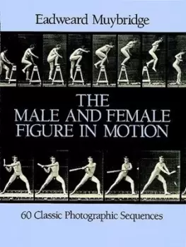 Image of The male and female figure in motion by Eadweard Muybridge