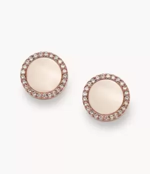 Image of Fossil Women Shimmer Horn Studs
