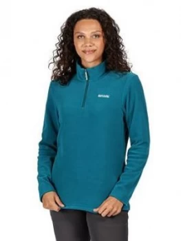 Image of Regatta Sweethart Quarter Zip Fleece - Teal